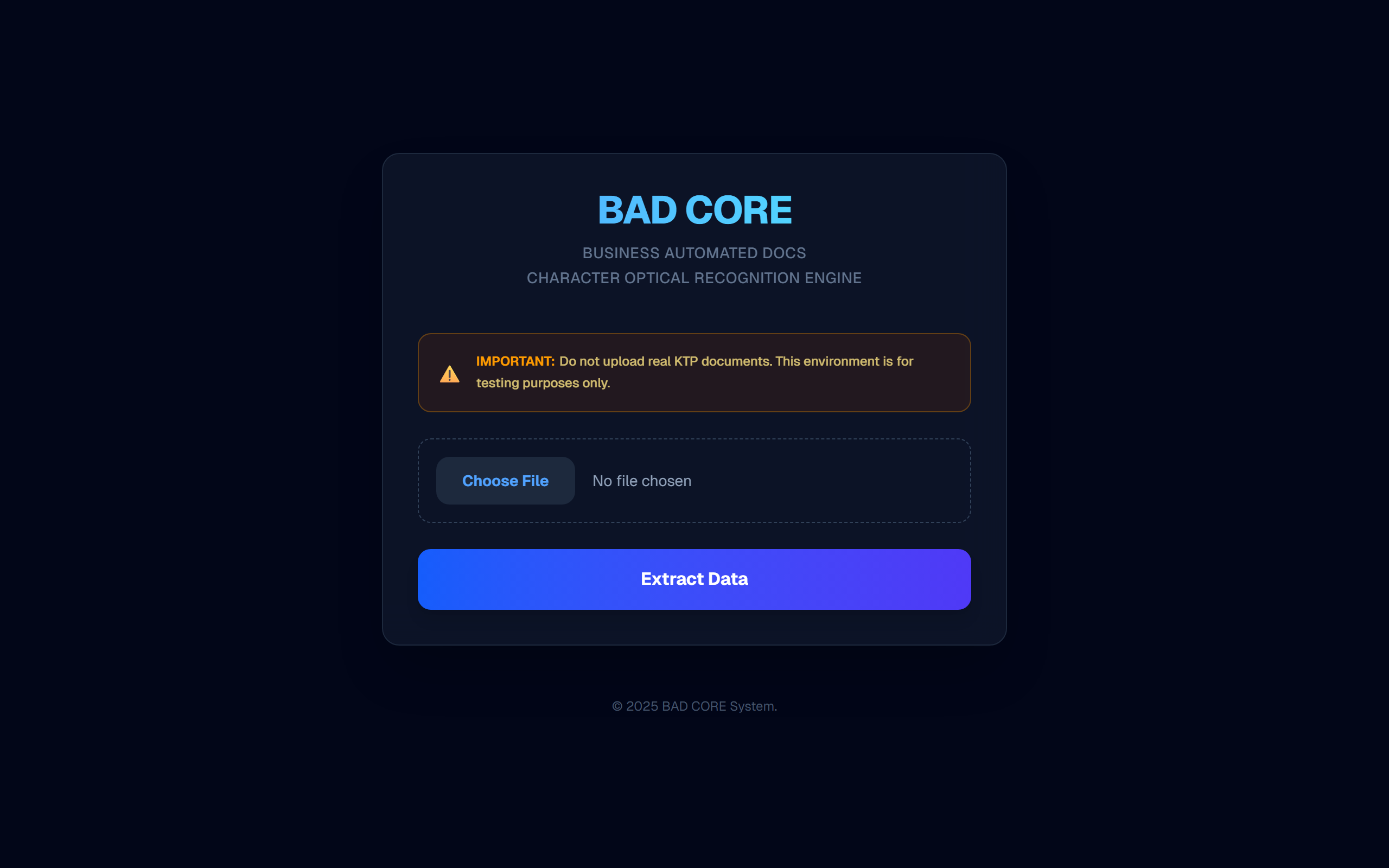 BAD CORE